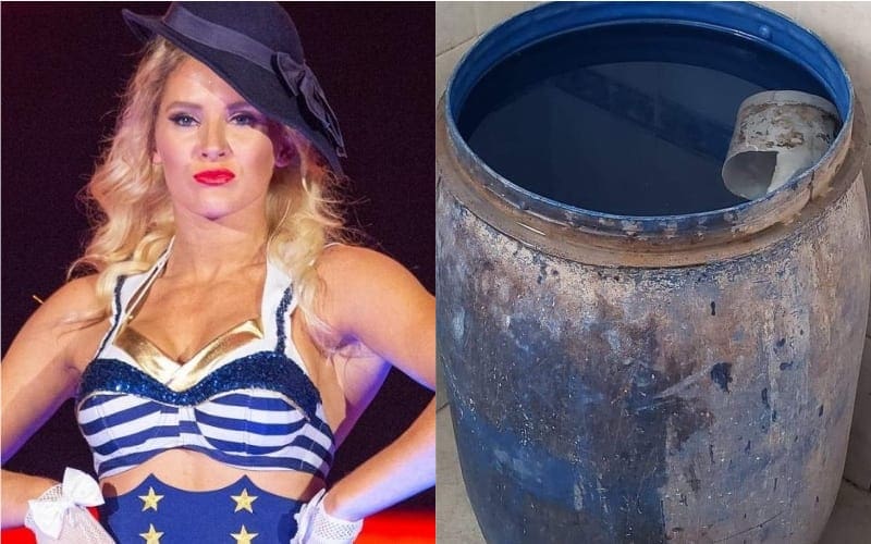 Why Lacey Evans Has Been Showering Out Of A Bucket For The Last Week