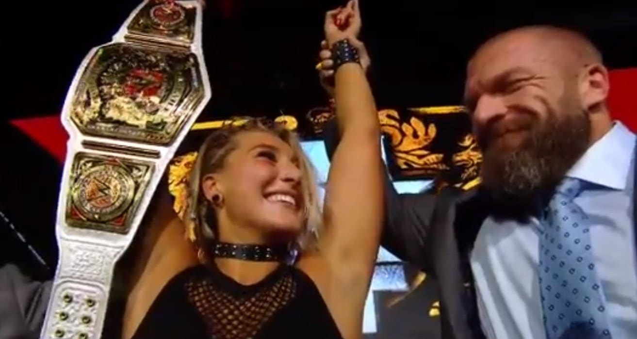 Rhea Ripley Gets Emotional After WWE NXT UK Women’s Title Win