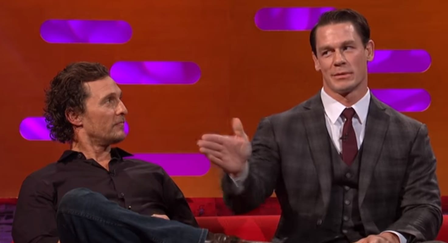 Matthew McConaughey Would Have Been A Fan Of John Cena’s Prototype Gimmick In WWE