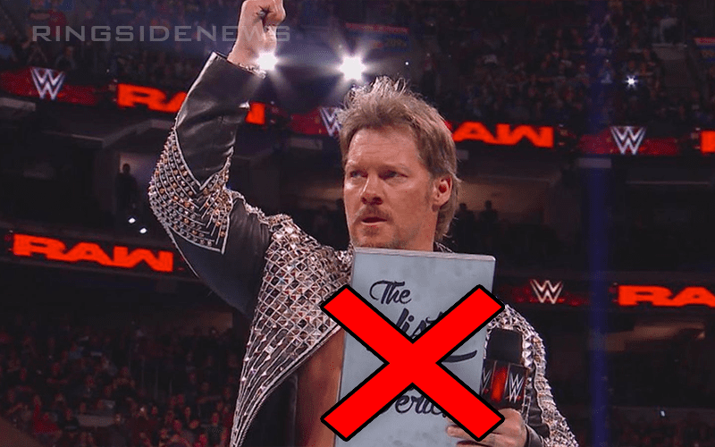 Chris Jericho Says The List Won’t Be Back In WWE