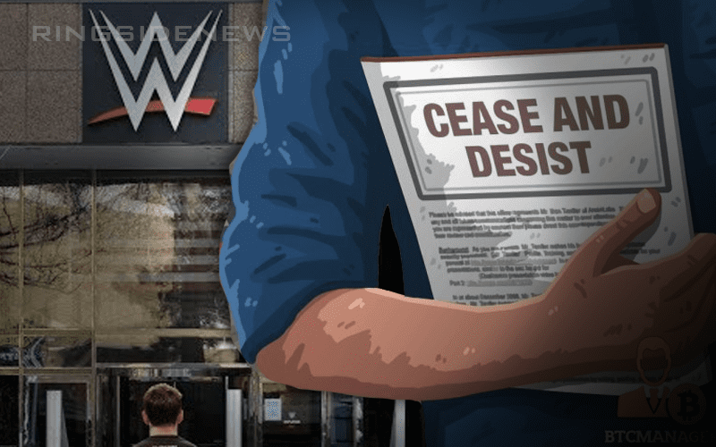 WWE Sends Cease & Desist To Indie Company