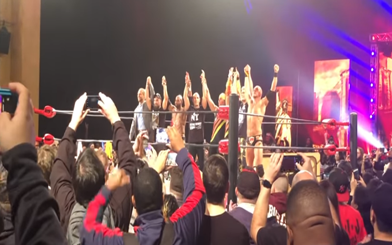 Footage of the Elite Saying Goodbye to ROH Before Exit From Company