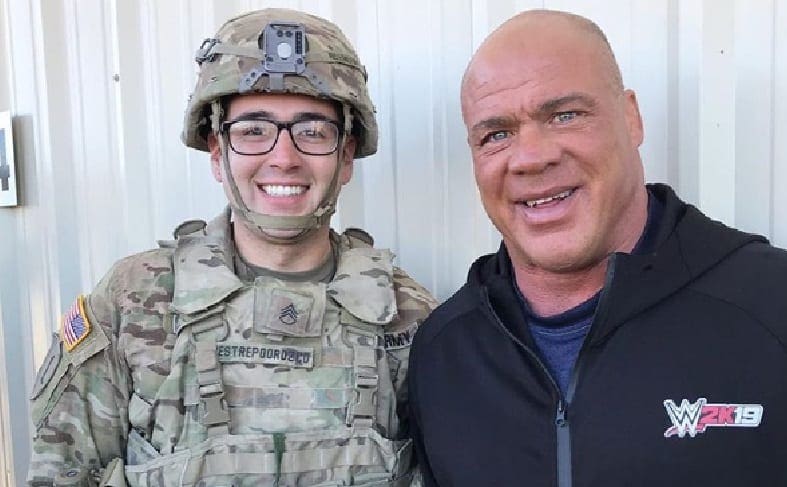 Kurt Angle Posts Behind The Scenes Photos & Video From WWE Tribute To The Troops Special