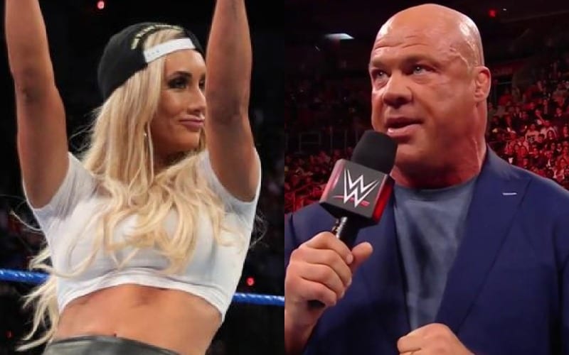 How Kurt Angle Inspired Carmella’s Character In WWE