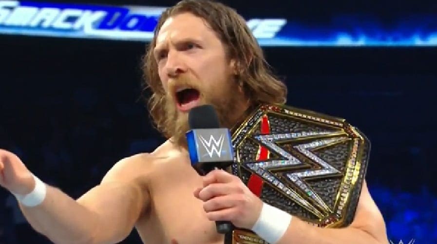 Daniel Bryan Gets New Side Plates For WWE Championship On SmackDown Live