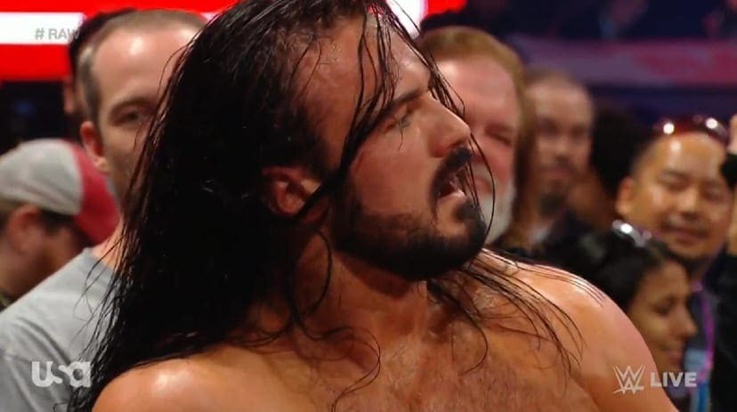 Drew McIntyre Suffers First Loss Since His WWE Return This Week On RAW