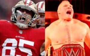 San Francisco 49’s George Kittle Is Not A Fan Of Brock Lesnar
