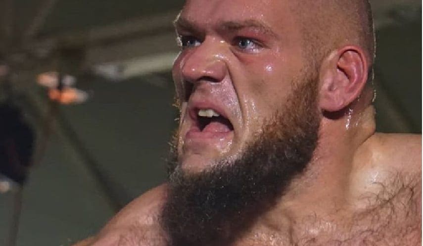 Lars Sullivan Shows Off Ridiculous Feat Of Strength & Balance In The Gym