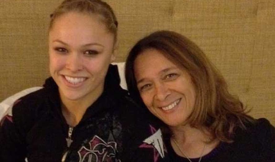 Ronda Rousey’s Mother Sits At Ringside For The First Time In Her WWE Career