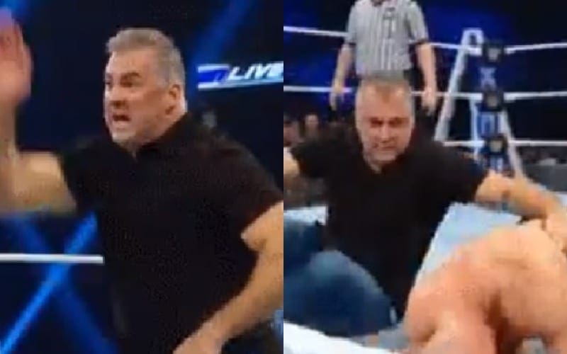 Shane McMahon Botch On WWE SmackDown Live Receives A Lot Of Attention