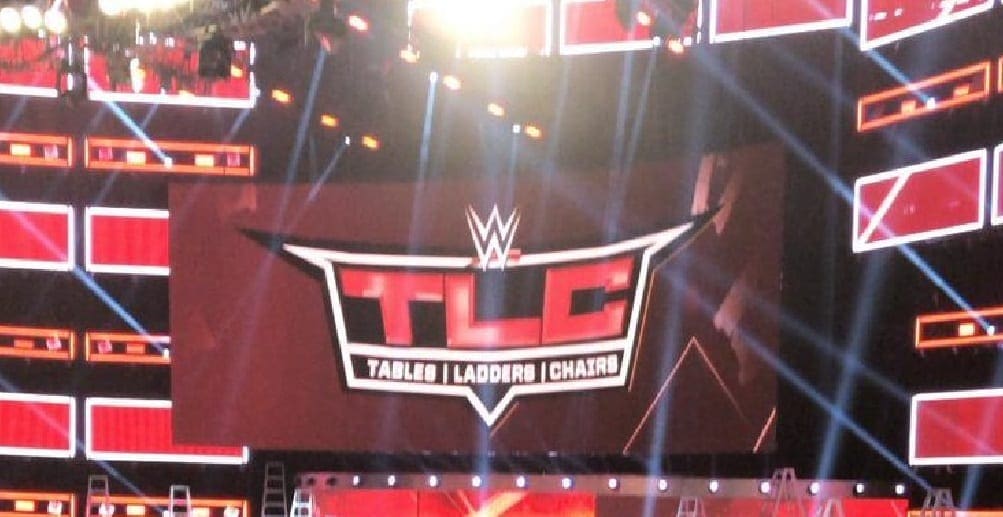 First Look At WWE TLC Stage