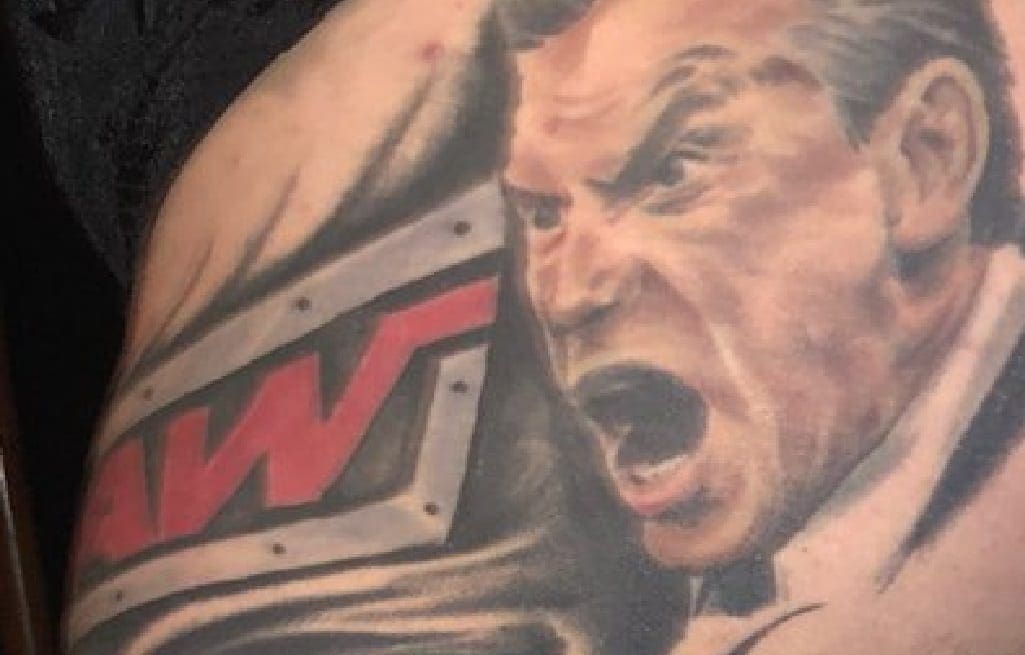 Fan Gets Insane WWE Tattoo With Vince McMahon On His Backside