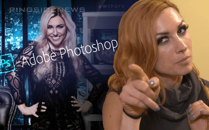 Becky Lynch Calls Out Charlotte For Photoshopping Herself