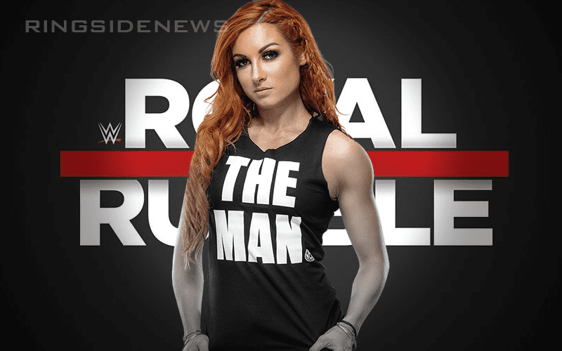 WWE’s Goal For Becky Lynch At 2020 Royal Rumble