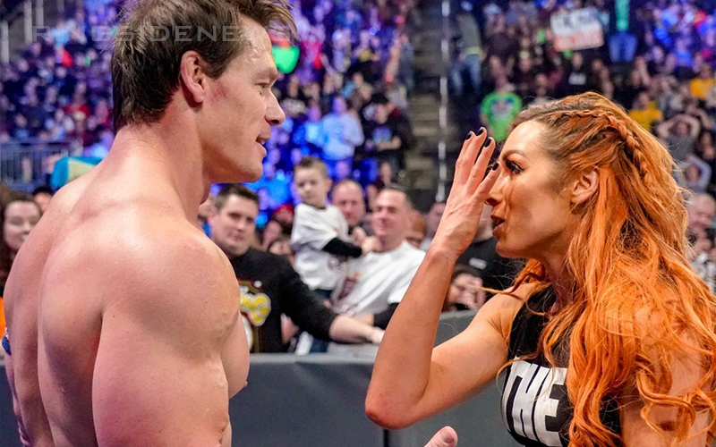 WWE Teases John Cena vs Becky Lynch