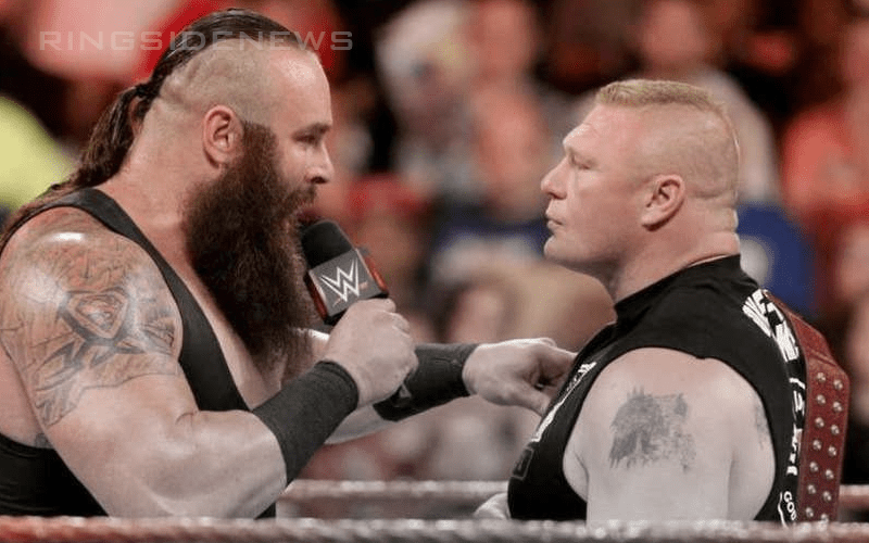 Braun Strowman Teases Confrontation with Brock Lesnar for RAW Tonight