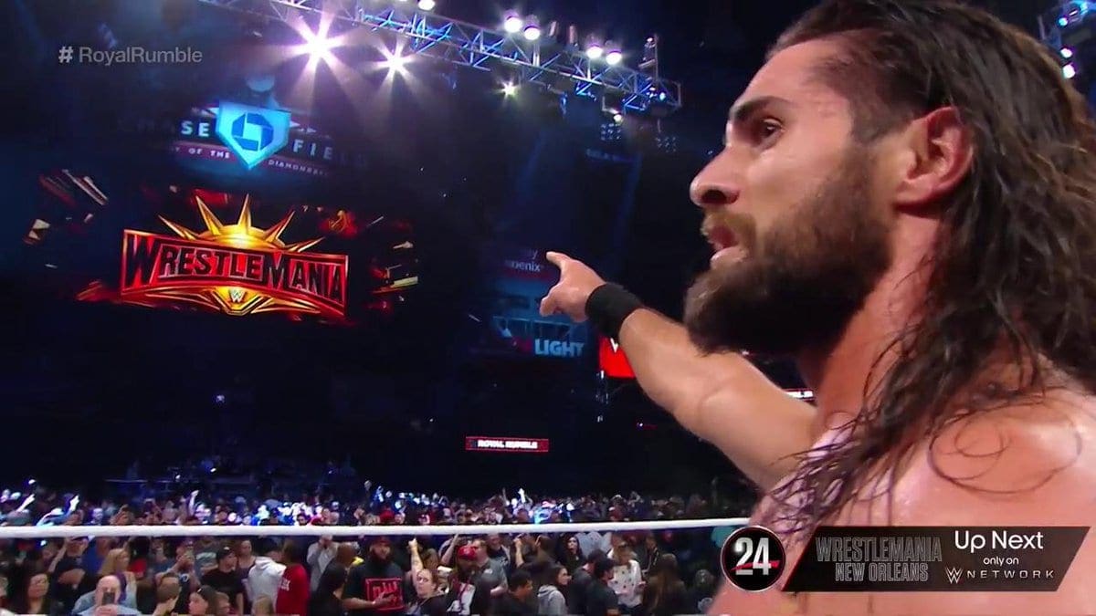 Seth Rollins Punches His WrestleMania Ticket With WWE Royal Rumble Win