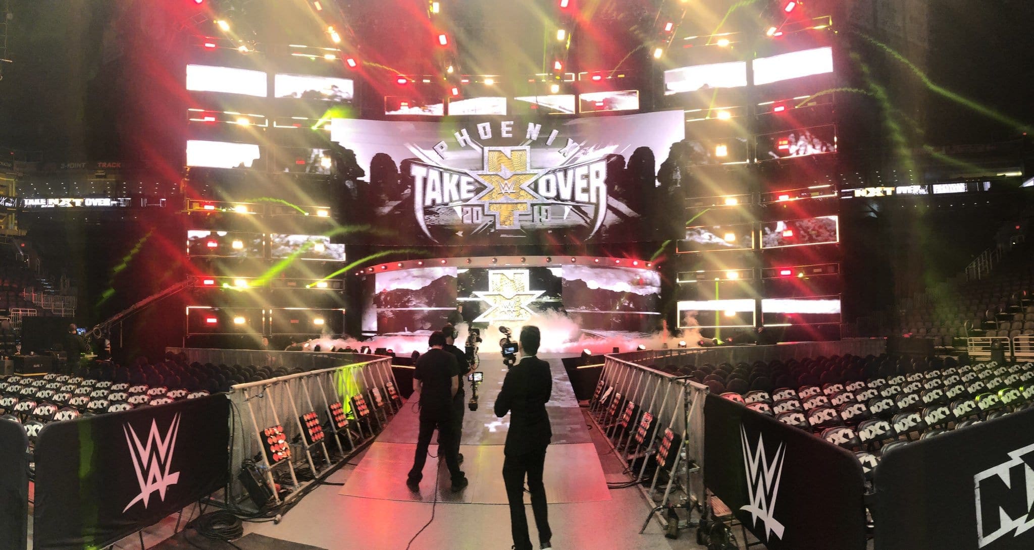 First-Look at the Set of Tonight’s WWE NXT Takeover: Phoenix Event