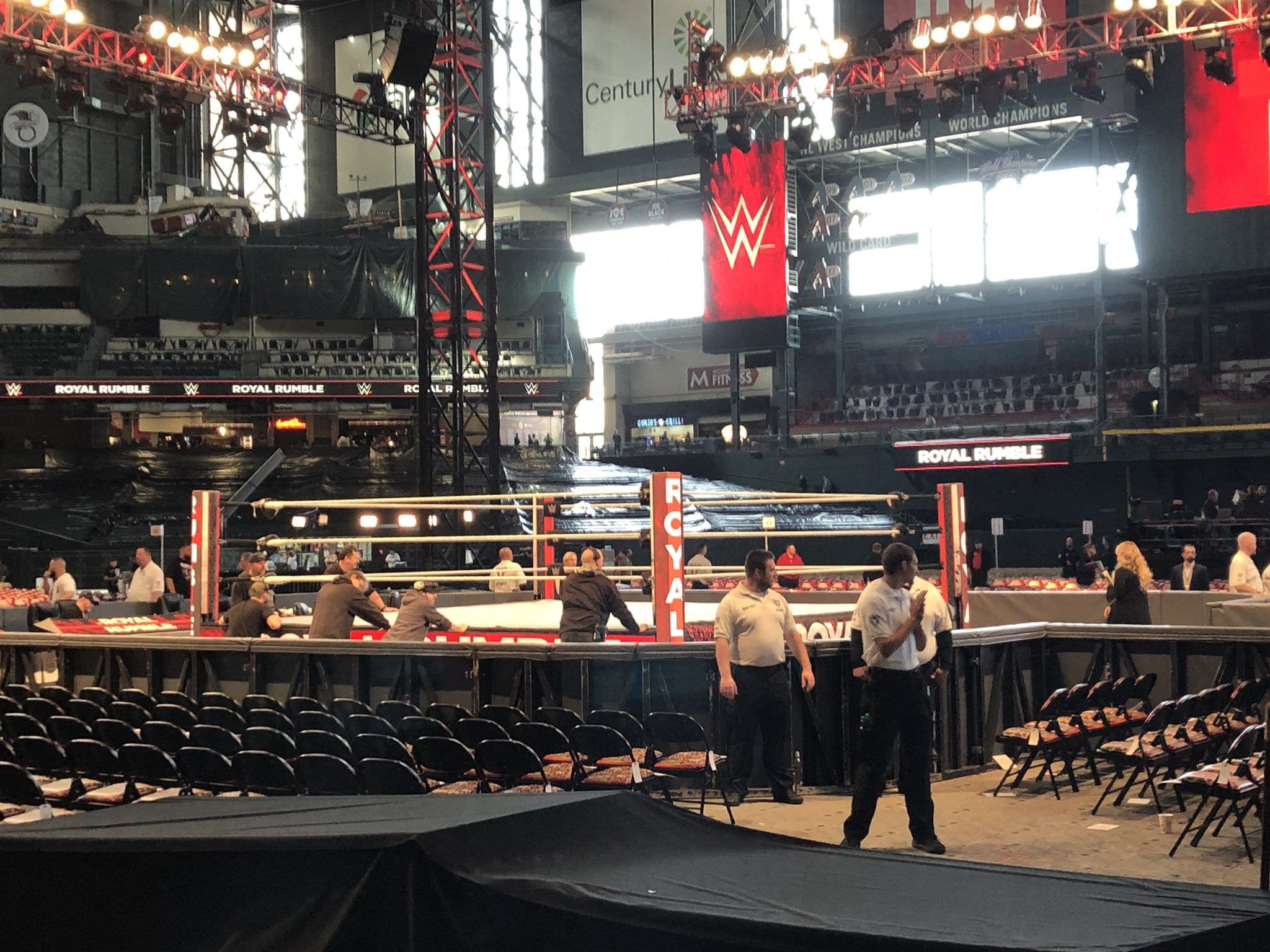 First-Look at Tonight’s WWE Royal Rumble Setup