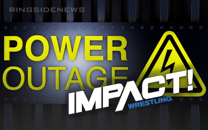 Impact Wrestling Television Tapings Stopped Due To Power Outage