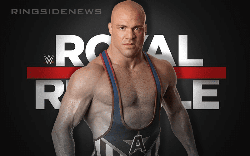 Who Kurt Angle Replaced In WWE Royal Rumble Match