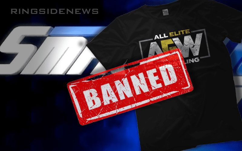 WWE Bans All Elite Wrestling Merchandise From SmackDown Live