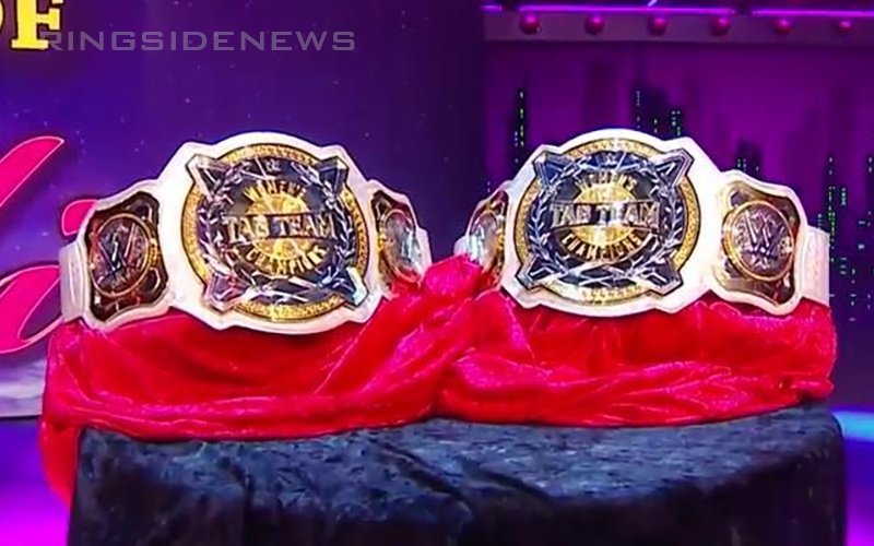 WWE Women’s Tag Team Titles Revealed & Match Announced