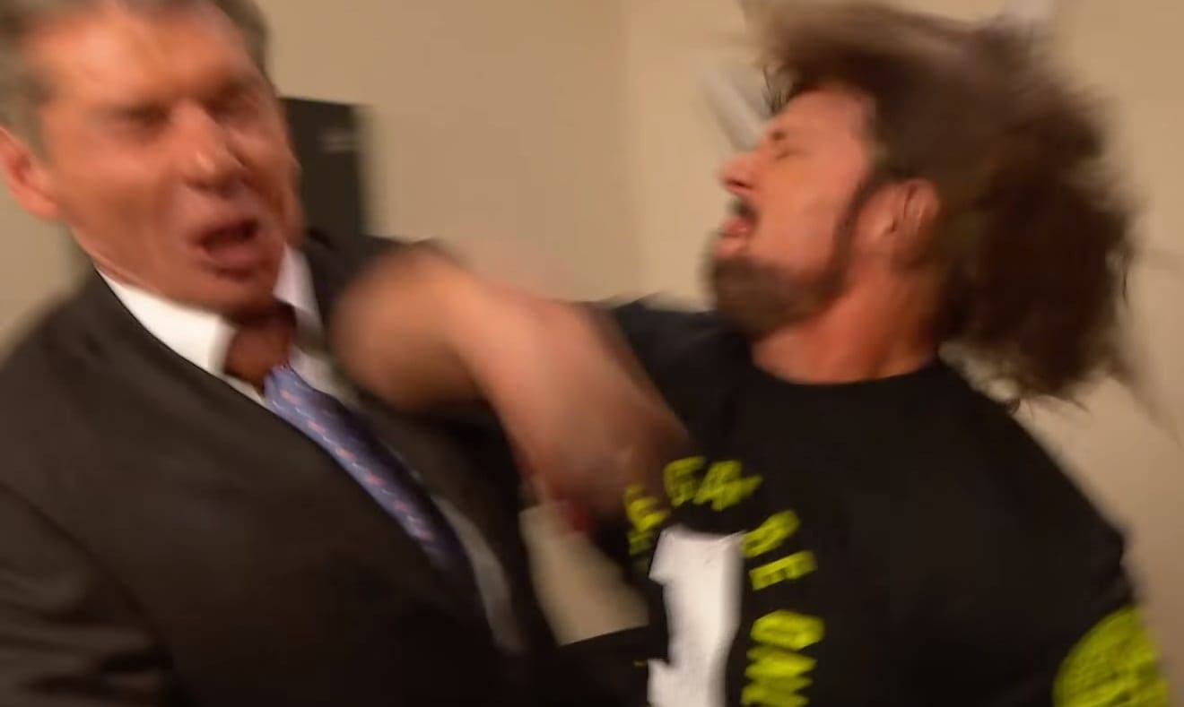 WWE Wants Fans To Forget About AJ Styles Punching Vince McMahon