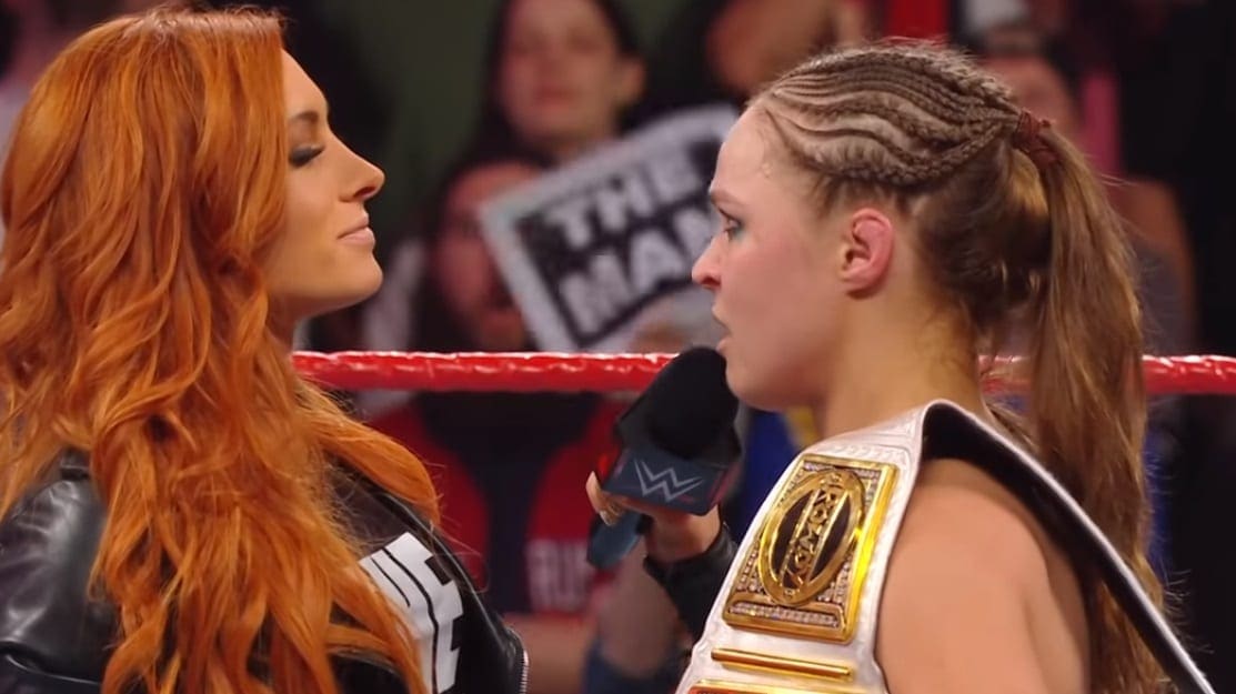 WWE Still Planning Triple Threat WrestleMania Main Event For Ronda Rousey & Becky Lynch