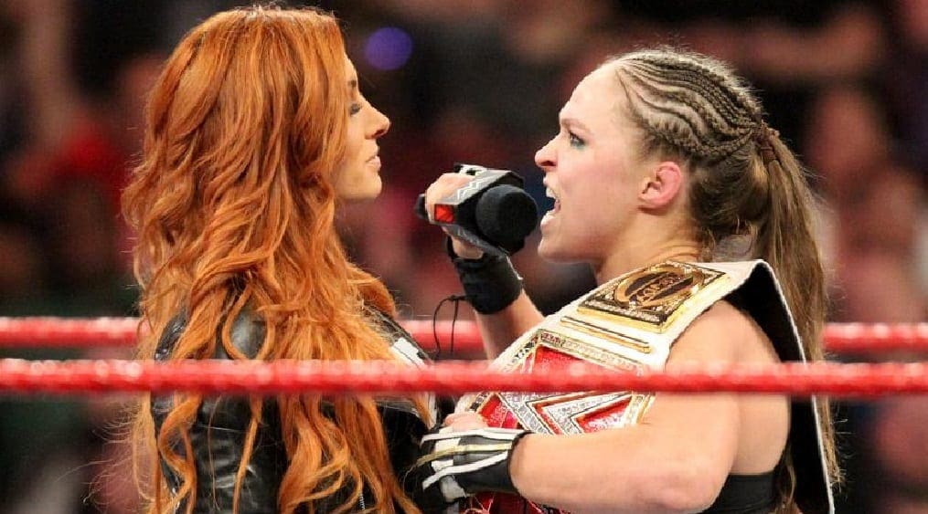 Ronda Rousey Fires Back At Becky Lynch For Obsessing Over Her
