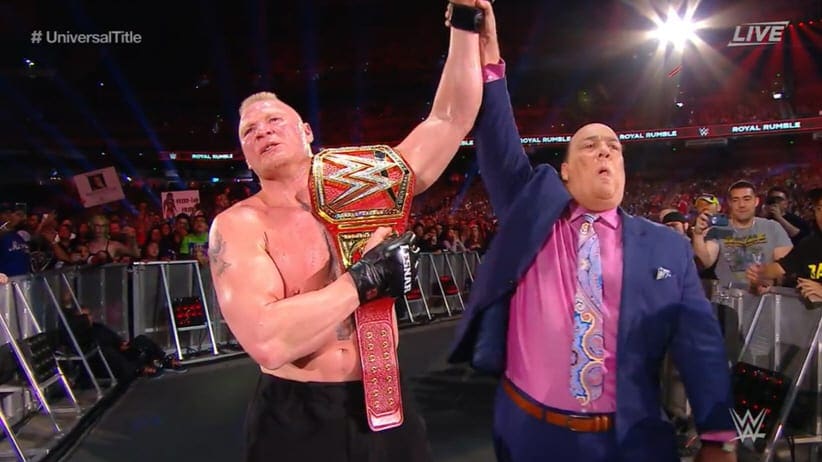 Brock Lesnar Breaks Impressive Streak At WWE Royal Rumble