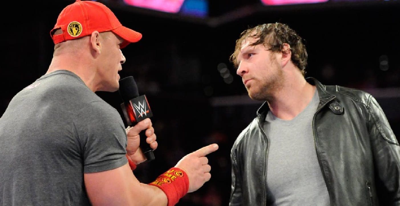 John Cena’s Response To Dean Ambrose’s WWE Exit