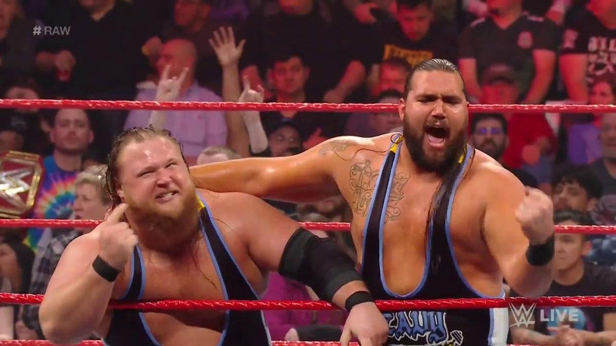 Heavy Machinery Makes WWE RAW In-Ring Debut