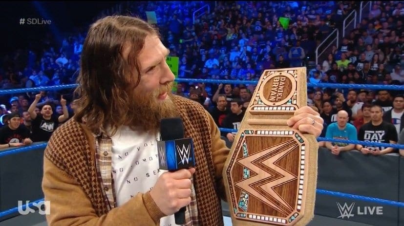 Daniel Bryan Throws WWE Title In The Trash & Introduces New Belt