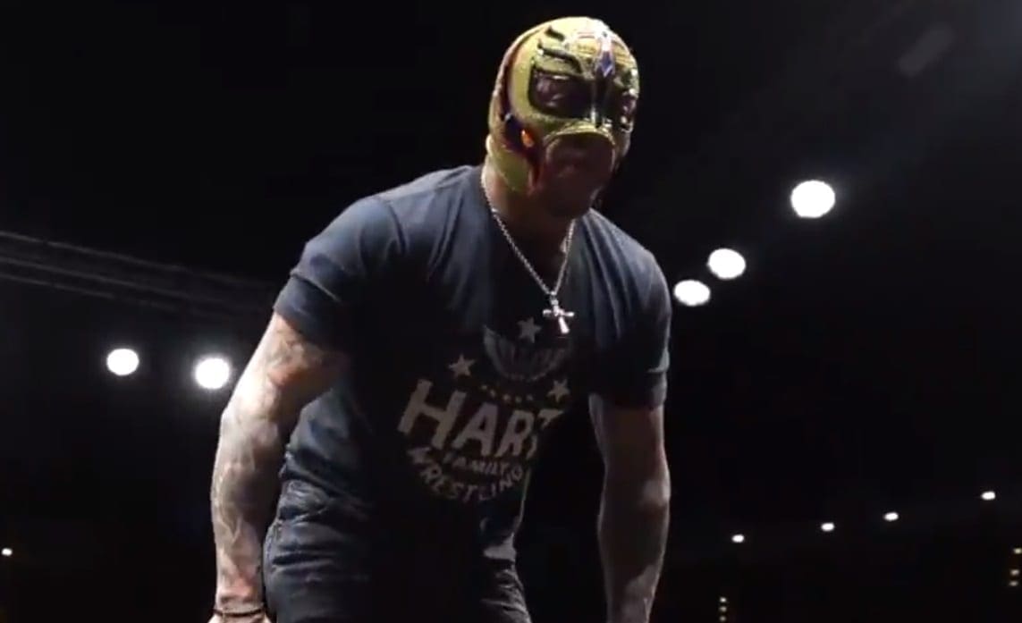 Rey Mysterio Makes Surprise Appearance At WWE NXT Event