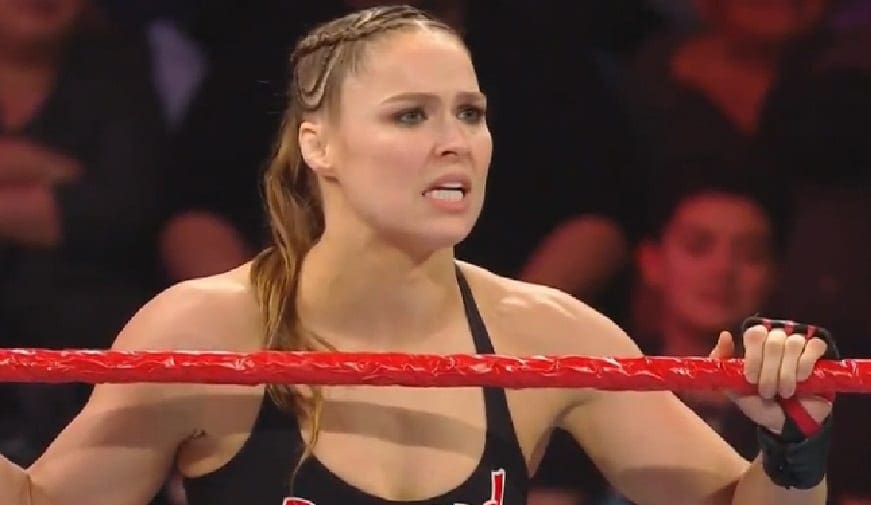 Ronda Rousey Suffers First WWE Loss On RAW Before Royal Rumble