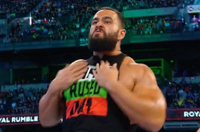Rusev Trolls Fans After US Title Loss At WWE Royal Rumble