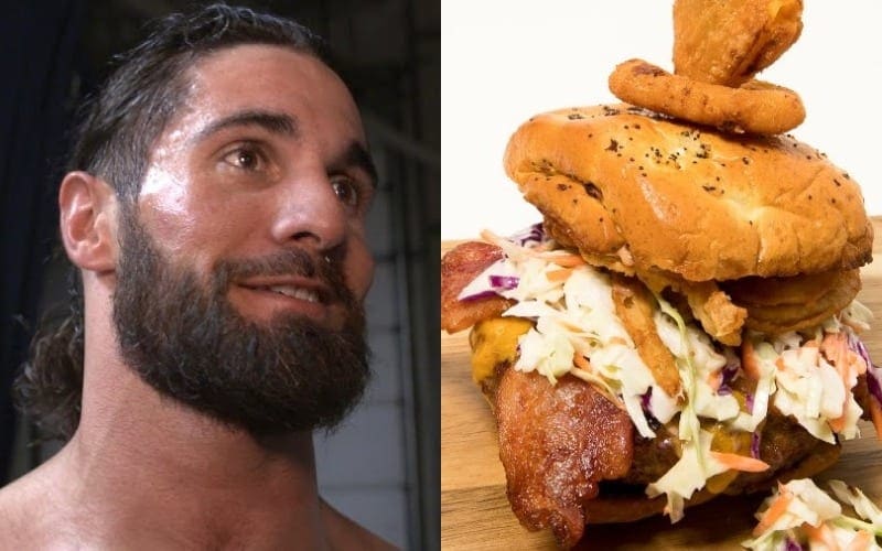 Seth Rollins Reacts To Chase Field’s WWE Royal Rumble Burger