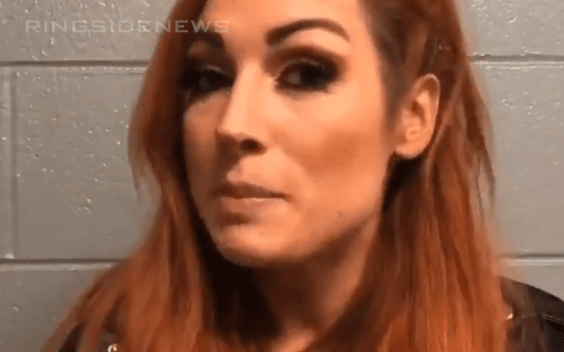 Becky Lynch Confirms Status for Monday’s RAW