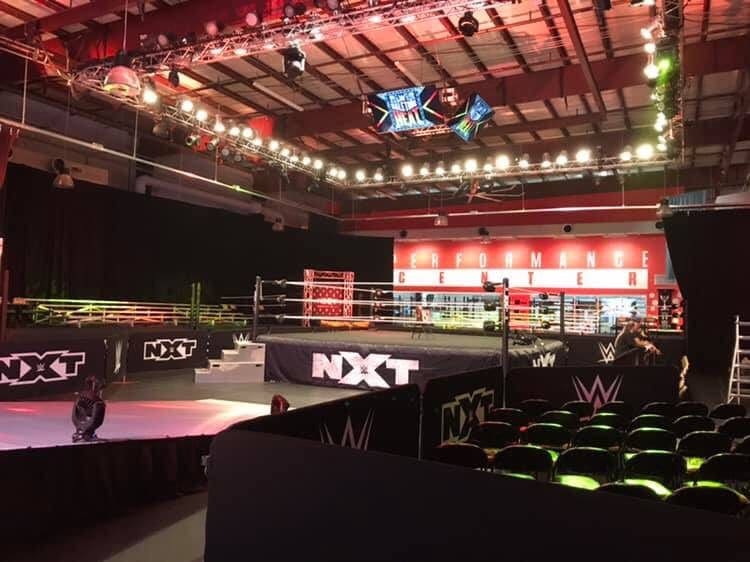 First-Look at WWE’s Halftime Heat Performance Center Setup