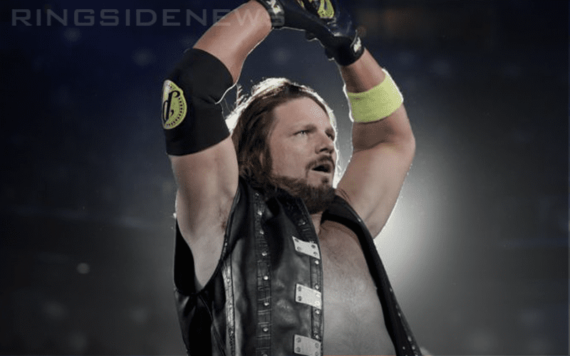 AJ Styles Reportedly “Dinged Up”