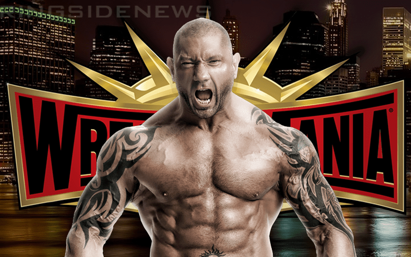 WWE Not Making WrestleMania Plans For Batista
