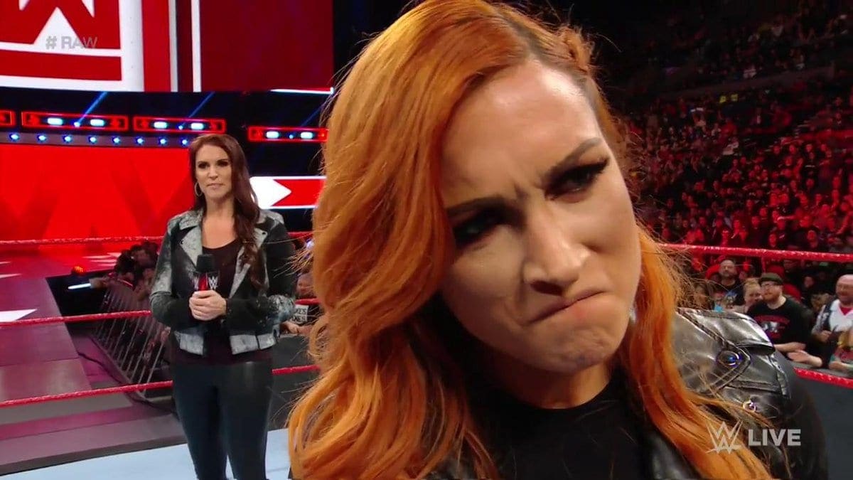Becky Lynch Suspended From WWE — Attacks Stephanie McMahon