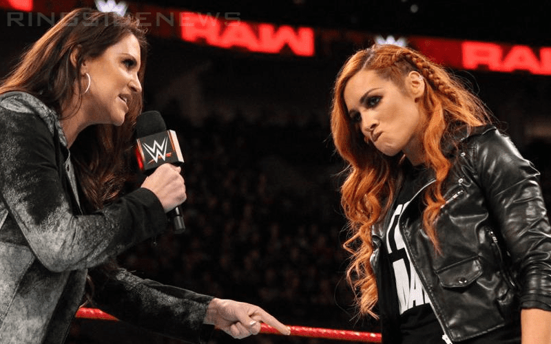 How WWE Is Booking Becky Lynch During Her “Suspension”