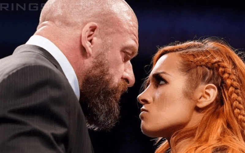 Becky Lynch Slapping Triple H Becomes Viral Sensation