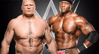 Is WWE Considering Brock Lesnar vs Bobby Lashley?