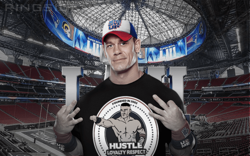 John Cena Makes Joke About The Super Bowl Being NFL’s WrestleMania