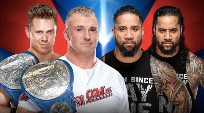Betting Odds For McMiz vs The Usos At WWE Elimination Chamber Revealed