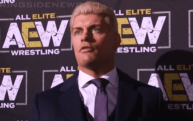 Cody Rhodes Thinks About Taking WWE Down All The Time With AEW