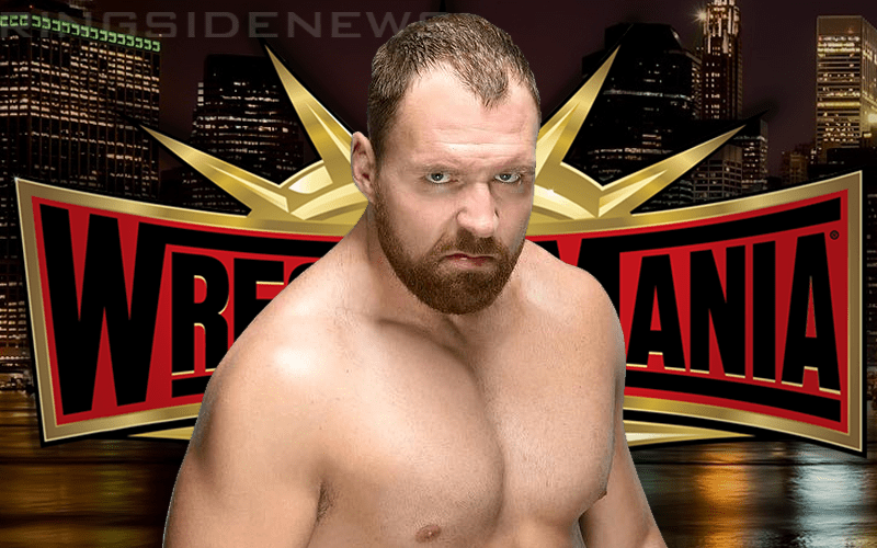 Dean Ambrose’s WrestleMania Match Doesn’t Look Good
